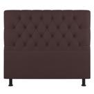 Cabeceira Cama Box Solteiro Nice 100cm Linho Marrom - Abmaza