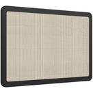 Cabeceira Cama Box Solteiro Painel Com Telinha 90cm Moss A03 Nero - Lyam Decor