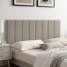 Cabeceira Cama Box Solteiro Veludo Luxo Painel 100x60 Rose