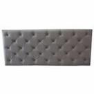 Cabeceira Cama Capitonê Cinza Queen 160X60