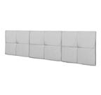 Cabeceira Cama Casal Queen MÉXICO 1,60 Box Estofada - Branco Cabeceira Cama Casal Queen MÉXICO 1,60 Box Estofada - Branco