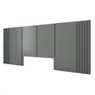 Cabeceira Cama Casal Ripada 2,70m CZS 100% MDF Casa Lar Cabeceira Cama Casal Ripada 2,70m CZS 100% MDF Casa Lar