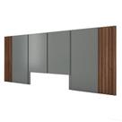 Cabeceira Cama Casal Ripada 2,70m NCS 100% MDF Casa Lar