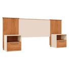 Cabeceira Cama De Casal Extensível Marrom Lucius Caemmun