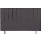 Cabeceira Cama King 193x110 Tecido Inteligente Cinza Keiko