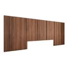 Cabeceira Cama King Ripada 3,0m NN 100% MDF Casa Lar