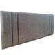 Cabeceira Cama Siena Double Suede Marrom Casal 140 X 60 Rbl