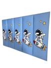Cabeceira Cama Solteiro Box infantil estofada auto colante - Envio Imediato -