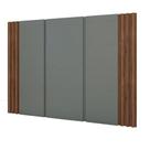 Cabeceira Cama Solteiro Ripada 1,60m NCS 100% MDF Casa Lar
