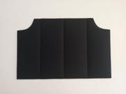 Cabeceira Cama Solteiro Stile Preto