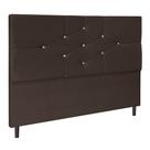 Cabeceira Camboriú Para Cama Box Casal 144 cm Suede - SSX Multicoisas Cabeceira Camboriú Para Cama Box Casal 144 cm Suede - SSX Multicoisas