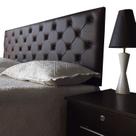 Cabeceira Capitonê Marrom King 195 X 120 Cabeceira Capitonê Marrom King 195 X 120