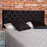 Cabeceira Capitone Queen Suede Liso Preto 160 x 60 Rbl Cabeceira Capitone Queen Suede Liso Preto 160 x 60 Rbl