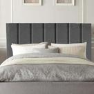 Cabeceira Carla Pé Plástico 90cm Solteiro Para Cama Box Quarto Linho Cinza - Gat Magazine Cabeceira Carla Pé Plástico 90cm Solteiro Para Cama Box Quarto Linho Cinza - Gat Magazine
