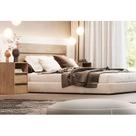 Cabeceira Casal 100% MDF 150cm Lara Marrom Carvalho