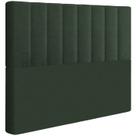 Cabeceira Casal 138 cm Dubai Veludo Verde Soon