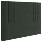 Cabeceira Casal 138 cm London Veludo Verde Soon