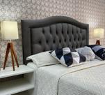 Cabeceira Casal 140 Cama Box Sophia Provençal Cinza Suede Painel Plus RBL Cabeceira Casal 140 Cama Box Sophia Provençal Cinza Suede Painel Plus RBL