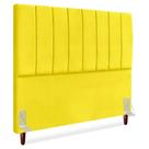 Cabeceira Casal 140 cm Com Frame Carla Suede Artte