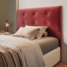 Cabeceira Casal 140 cm Pop Londres Vermelho