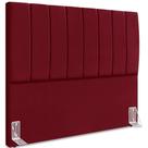 Cabeceira Casal 140cm Allia Suede Vinho Rm Vinho Cabeceira Casal 140cm Allia Suede Vinho Rm Vinho