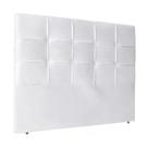 Cabeceira Casal 140cm Daiana Corano Branco Id Corano Branco