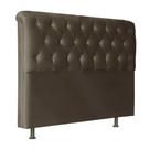 Cabeceira Casal 140cm Emilia Suede Marrom Id Suede Marrom Cabeceira Casal 140cm Emilia Suede Marrom Id Suede Marrom