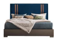 Cabeceira Casal 140cm Luna Veludo e Madeira Maciça Quarto Cama Box Cabeceira Casal 140cm Luna Veludo e Madeira Maciça Quarto Cama Box