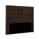 Cabeceira Casal 140cm Sonhare Suede Café - Lucadi Home