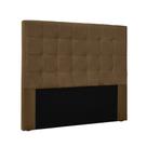 Cabeceira Casal 140cm Sonhare Suede Caramelo - Lucadi Home