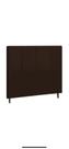 Cabeceira Casal 144 Cm Style Marrom para Cama Box Estofada - JBE Móveis