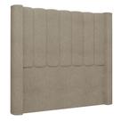 Cabeceira Casal Cama Box 140cm Claire I02 Bouclê Capuccino - Mpozenato