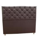 Cabeceira Casal Capitone Marrom 140 X 120 RBL