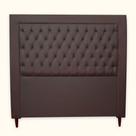Cabeceira Casal ELEGANCE 1,60 cm MARROM suede Estofada para Cama Box Biselos-Decor Cabeceira Casal ELEGANCE 1,60 cm MARROM suede Estofada para Cama Box Biselos-Decor