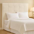 Cabeceira Casal King Cama Box Estofada Virginia 195 cm Veludo Cabeceira Casal King Cama Box Estofada Virginia 195 cm Veludo