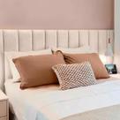 Cabeceira casal modulada para montar em cama box 1,40