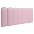 Cabeceira Casal Nuvem 140x60 Cama Box Modulada Luno