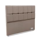 Cabeceira Casal Piave Linho Bege 140x125x12 Ortobom