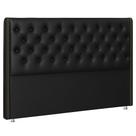 Cabeceira Casal Queen 160 cm Flora Corano Preto - Nexta Casa