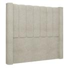 Cabeceira Casal Queen Cama Box 160cm Claire I02 Bouclê Bege - Mpozenato