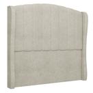 Cabeceira Casal Queen Cama Box 160cm Glenda I02 Bouclê Bege - Mpozenato