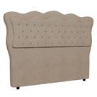 Cabeceira Casal Queen Cama Box 160cm Oregon I02 Bouclê Capuccino - Mpozenato