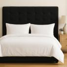 Cabeceira Casal Queen de Cama Box Estofada Ana 160 cm Veludo