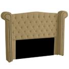 Cabeceira Casal Queen Size Estofada para Cama Box Ayla Veludo Cabeceira Casal Queen Size Estofada para Cama Box Ayla Veludo