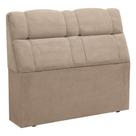 Cabeceira Com Baú Itália Cama Box King 195 Cm Amassado Bege