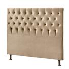 Cabeceira Cristal 195x126cm Para Cama Box Js Móveis Castor