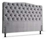 Cabeceira De Cama Box Casal 158 Dunas Tecido Suede Veludo Cabeceira De Cama Box Casal 158 Dunas Tecido Suede Veludo