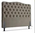 Cabeceira De Cama Box Casal 158 Dunas Tecido Suede Veludo