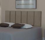Cabeceira de cama box casal queen 160cm estofada Dubai Loja L Móveis Cabeceira de cama box casal queen 160cm estofada Dubai Loja L Móveis