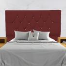 Cabeceira De Cama Box King 195 cm Mariana com Frame Suede Cabeceira De Cama Box King 195 cm Mariana com Frame Suede